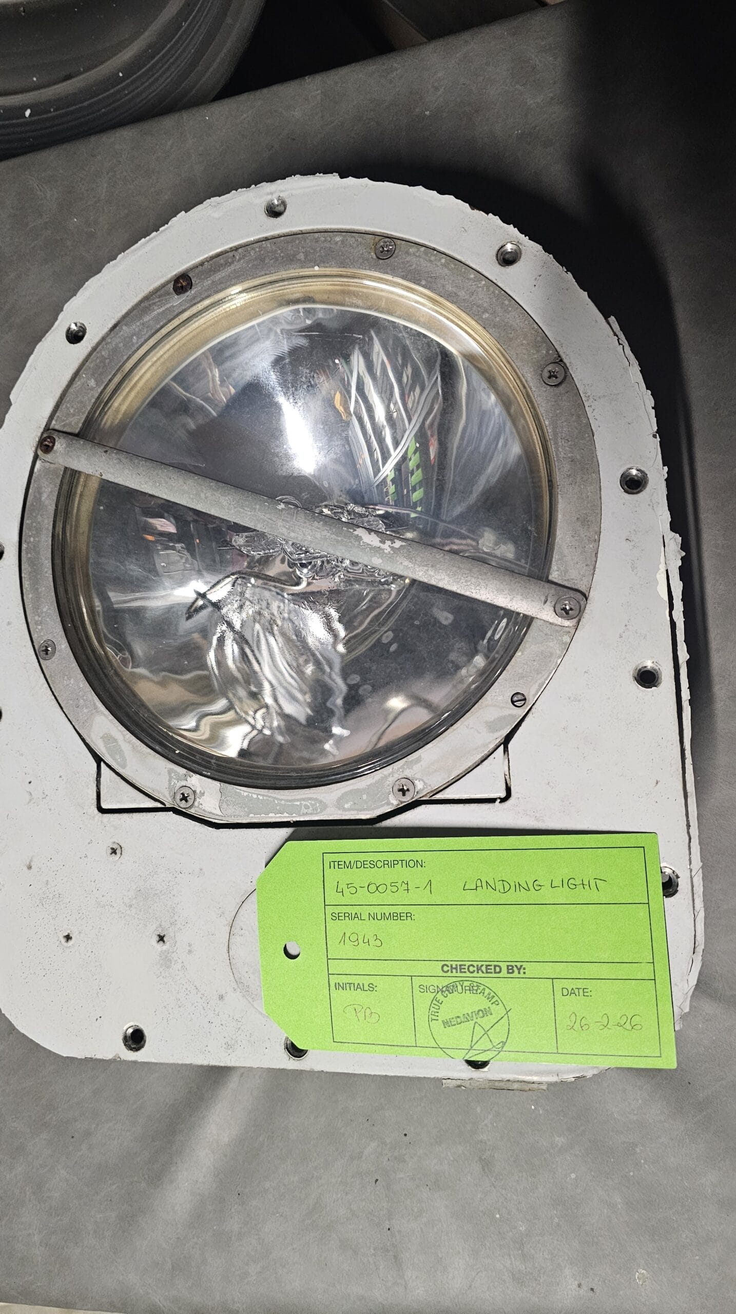 45-0057-1 | LANDING LIGHT | AR, SV REMOVED | In Stock | Next Day