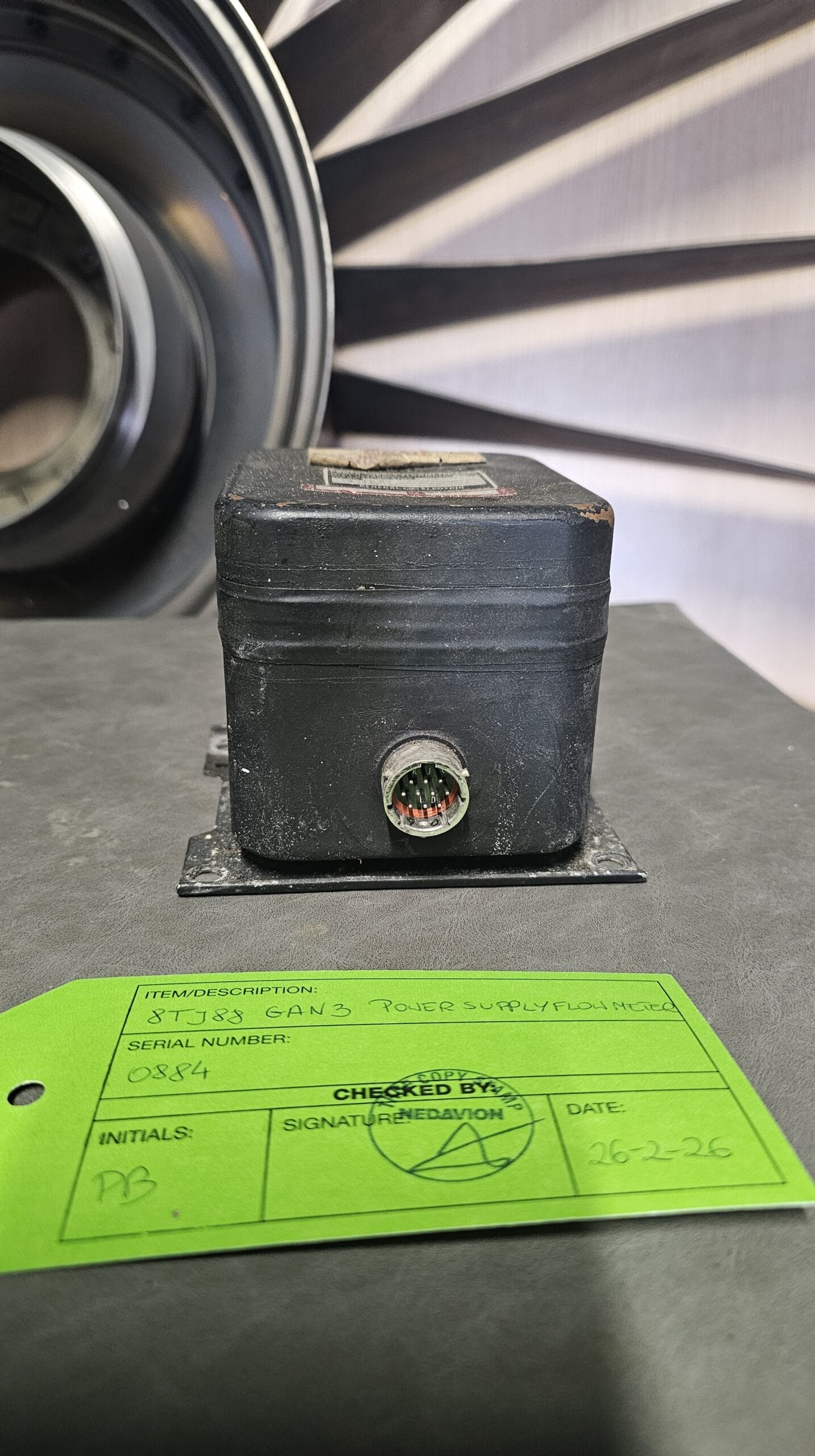 8TJ88GAN3 | POWER SUPPLY FLOWMETER | AR, SV REMOVED | In Stock |